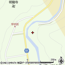 京都府船井郡京丹波町下粟野向イ山周辺の地図