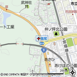 京都府福知山市下篠尾1周辺の地図