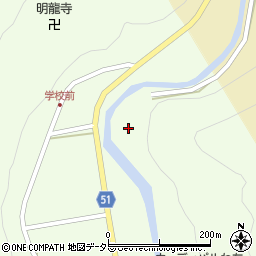 京都府京丹波町（船井郡）下粟野（向イ山）周辺の地図