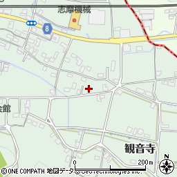 京都府福知山市観音寺258周辺の地図