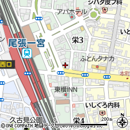 三井住友信託銀行一宮支店周辺の地図