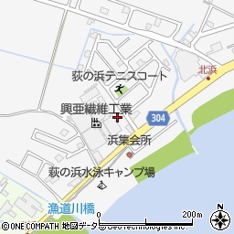 滋賀県高島市永田12-53周辺の地図