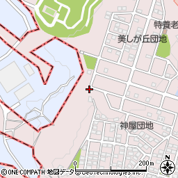 愛知県春日井市神屋町1390-12周辺の地図