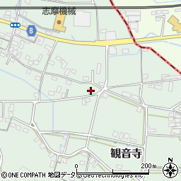 京都府福知山市観音寺253周辺の地図