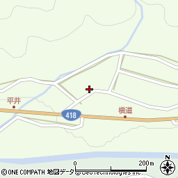 岐阜県恵那市上矢作町1700周辺の地図