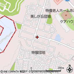 愛知県春日井市神屋町1390-99周辺の地図