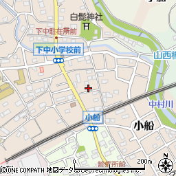 神奈川県小田原市小船84-13周辺の地図