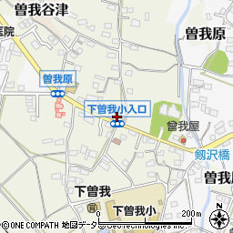 株式会社ナカネン　下曽我店周辺の地図