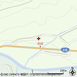岐阜県恵那市上矢作町1769周辺の地図