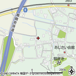 京都府福知山市観音寺390周辺の地図