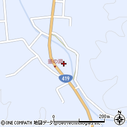 岐阜県瑞浪市陶町大川522周辺の地図