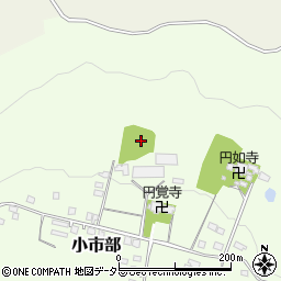 千葉県君津市小市部周辺の地図