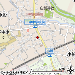 神奈川県小田原市小船88-12周辺の地図