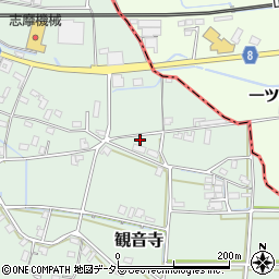 京都府福知山市観音寺237-1周辺の地図