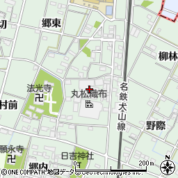 愛知県一宮市千秋町加納馬場三本木750周辺の地図