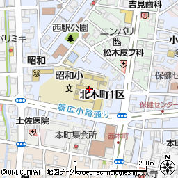福知山市立昭和小学校周辺の地図