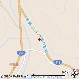 岐阜県恵那市上矢作町3173周辺の地図