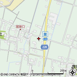 岐阜県安八郡輪之内町里648-7周辺の地図