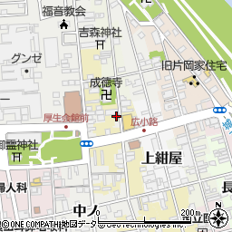 福知山中ノ郵便局周辺の地図