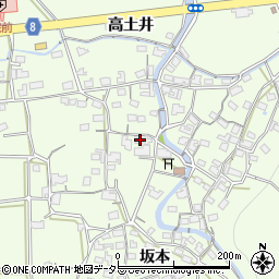 京都府綾部市高津町荒倉11周辺の地図