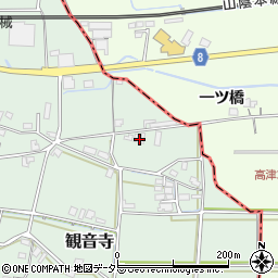 京都府福知山市観音寺234-2周辺の地図