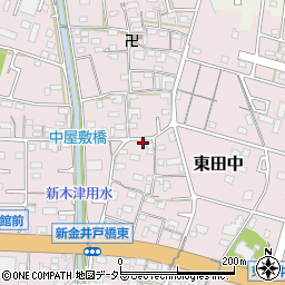 愛知県小牧市東田中2505周辺の地図