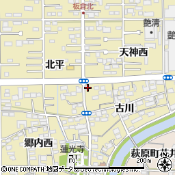 愛知県一宮市三条古川1831周辺の地図