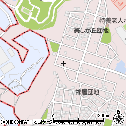 愛知県春日井市神屋町1390-33周辺の地図
