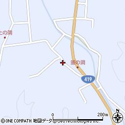 岐阜県瑞浪市陶町大川501周辺の地図