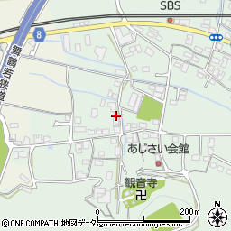 京都府福知山市観音寺382周辺の地図