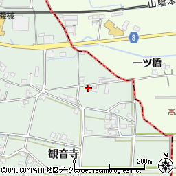 京都府福知山市観音寺234周辺の地図