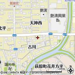 愛知県一宮市三条古川1877周辺の地図