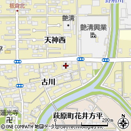 愛知県一宮市三条古川1875周辺の地図
