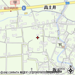 京都府綾部市高津町古屋敷周辺の地図