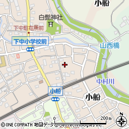 神奈川県小田原市小船1188周辺の地図