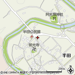京都府福知山市半田831周辺の地図