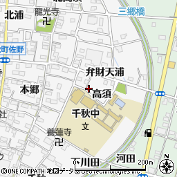 愛知県一宮市千秋町佐野高須3047周辺の地図