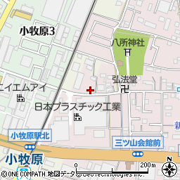 愛知県小牧市東田中51-11周辺の地図