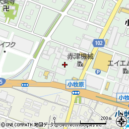 マツモトキヨシ小牧原店周辺の地図