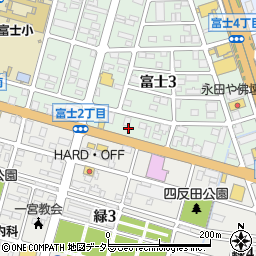 愛知県一宮市富士3丁目1の地図 住所一覧検索 地図マピオン