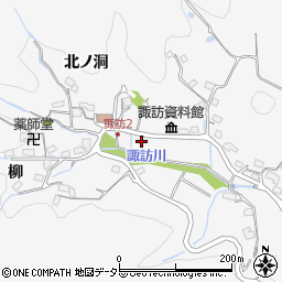 岐阜県多治見市諏訪町周辺の地図