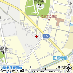 愛知県小牧市三ツ渕原新田253-2周辺の地図