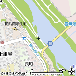 京都府福知山市上柳周辺の地図