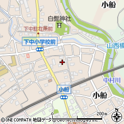 神奈川県小田原市小船84-3周辺の地図