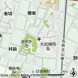 愛知県一宮市千秋町加納馬場三本木772周辺の地図