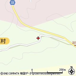 岐阜県恵那市明智町東町周辺の地図