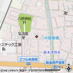 愛知県小牧市東田中245周辺の地図
