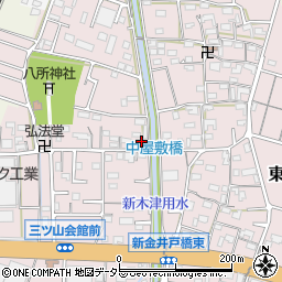 愛知県小牧市東田中254周辺の地図