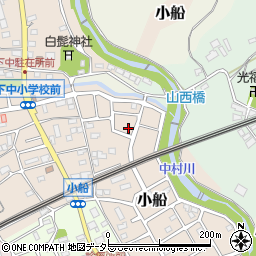 神奈川県小田原市小船1220周辺の地図