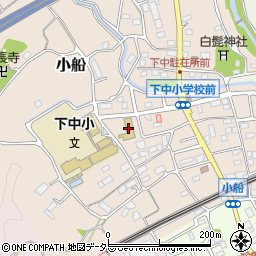 小田原市立下中幼稚園周辺の地図